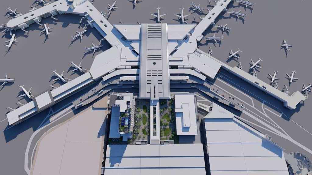 Hilton Bna Nashville Airport Terminal المظهر الخارجي الصورة