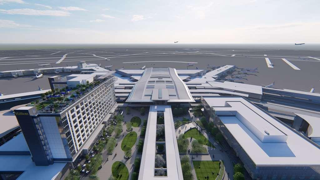 Hilton Bna Nashville Airport Terminal المظهر الخارجي الصورة