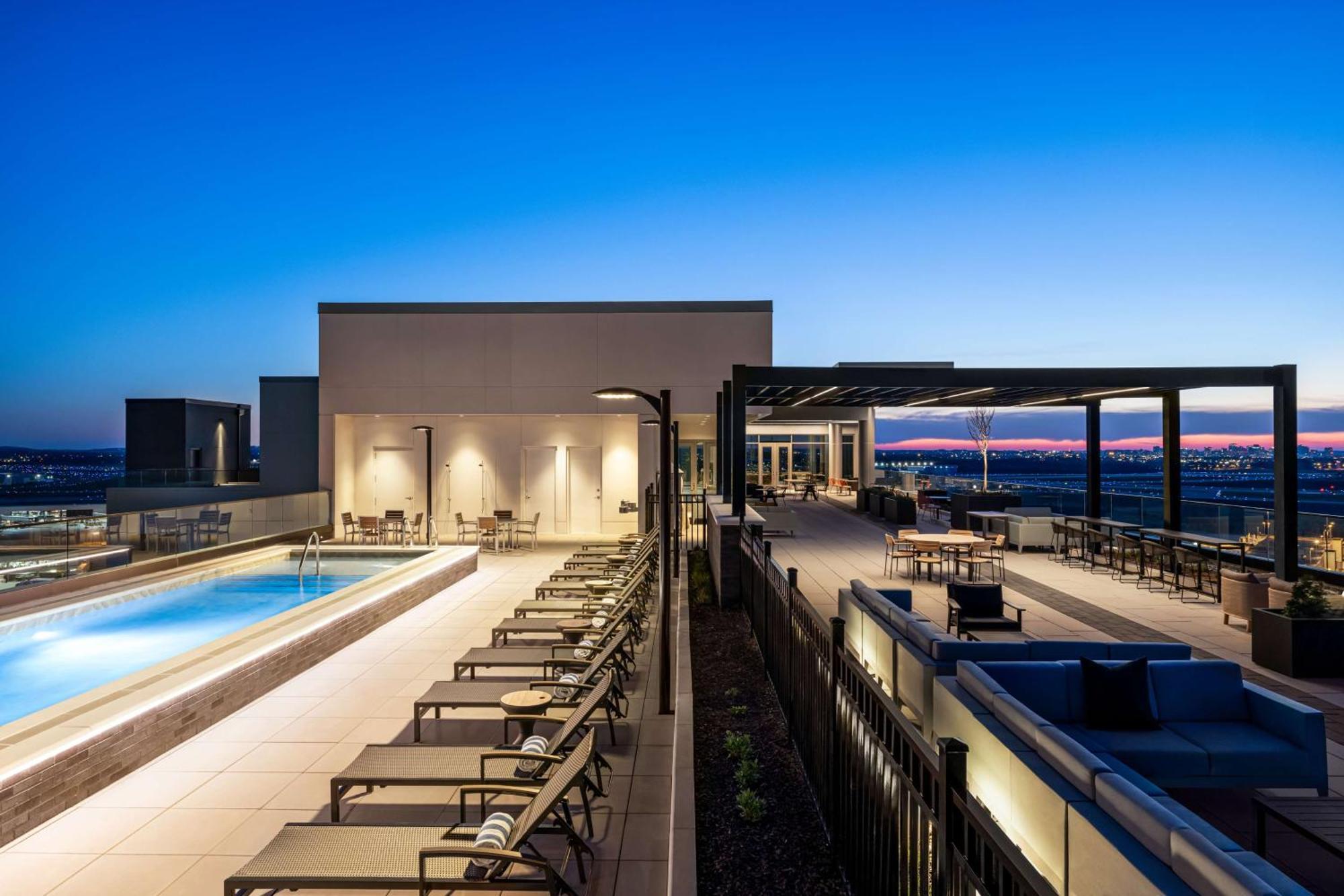 Hilton Bna Nashville Airport Terminal المظهر الخارجي الصورة